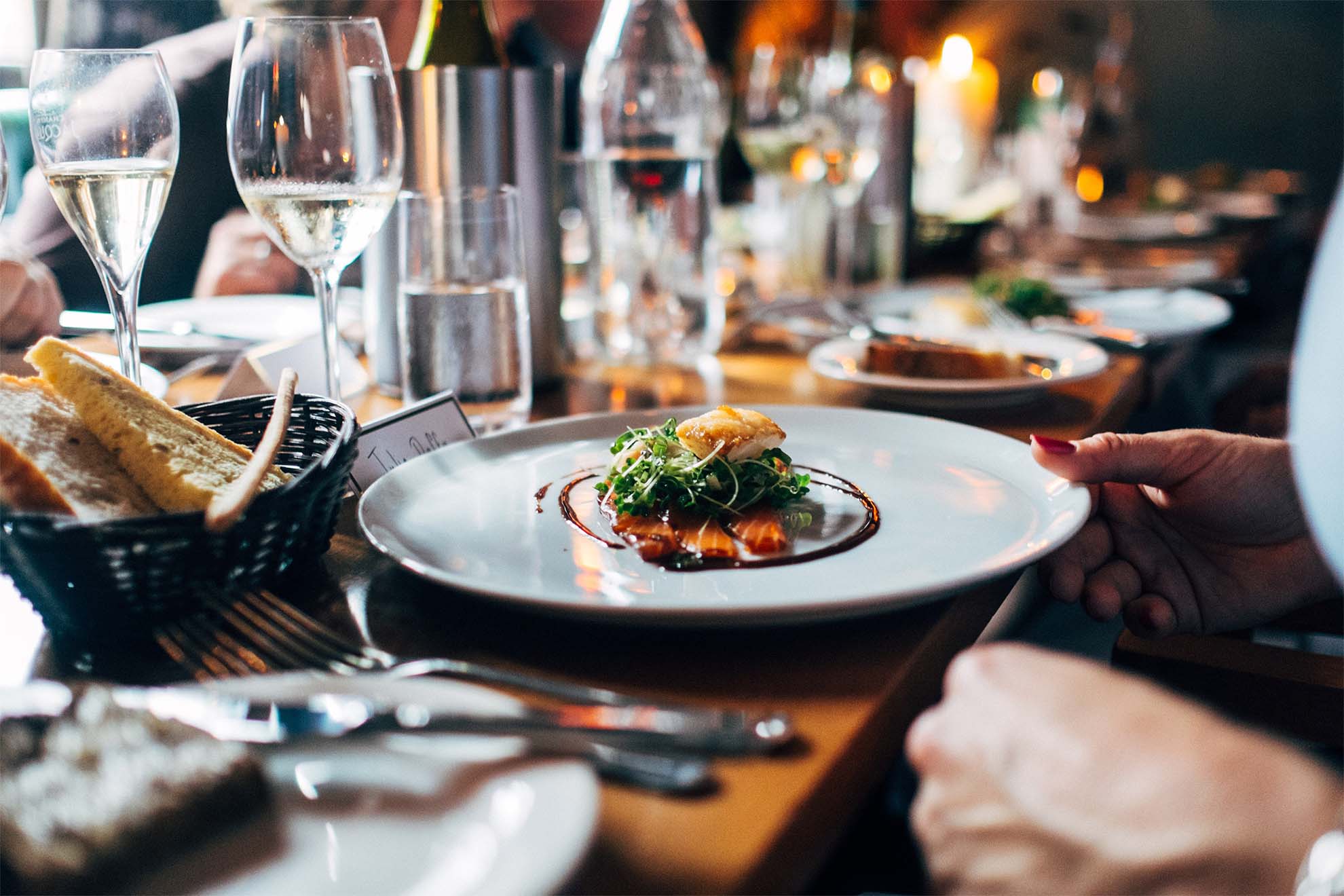 Food on a plate