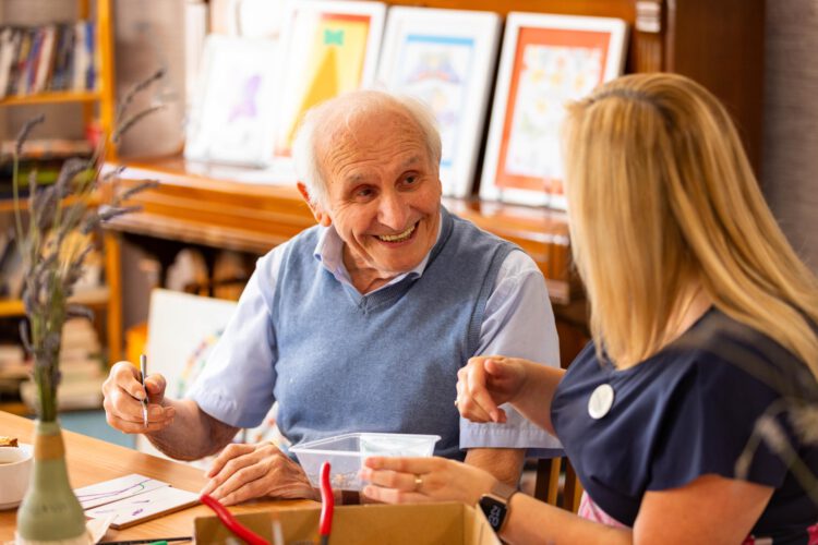 Resident painting 