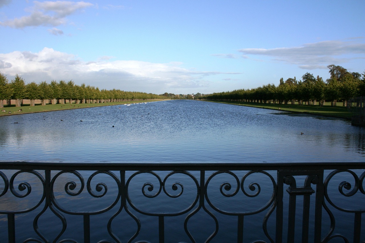 Lake at Hampton court