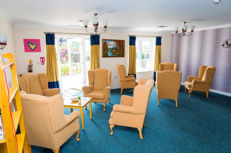 Hampton Care Home lounge