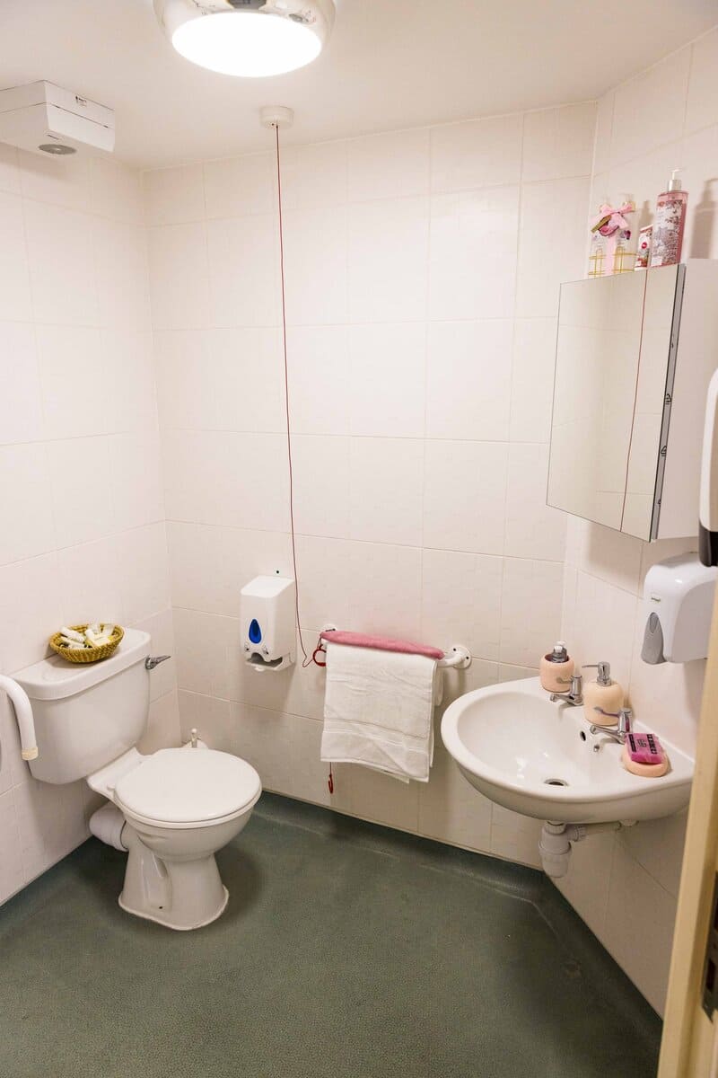 Hampton Care Home bathroom