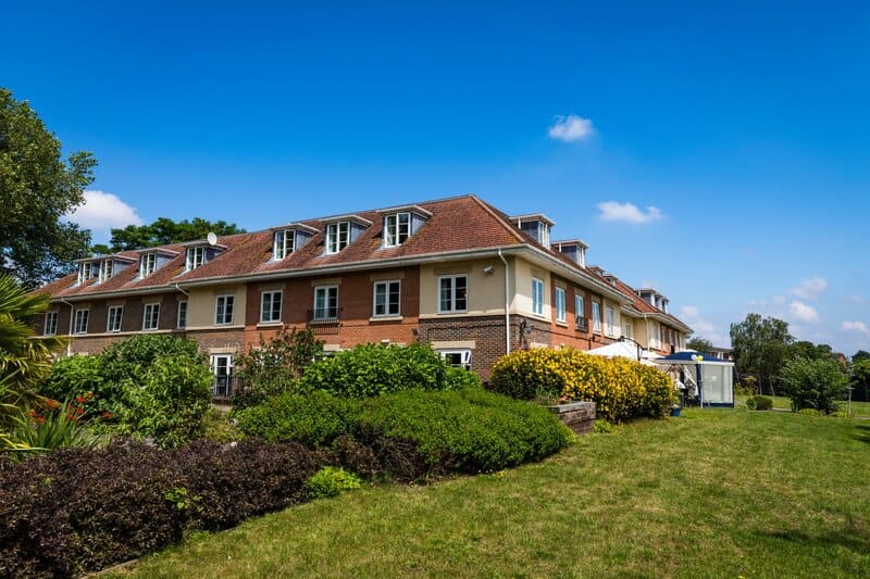 Hampton Care Home garden