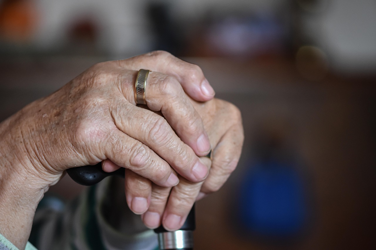 hands-on-a-walking-stick