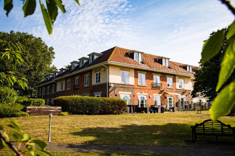 external view of care home