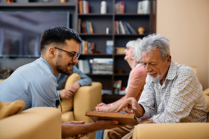 care-worker-and resident